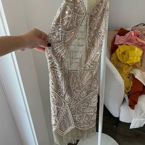 Beaded ASOS dress